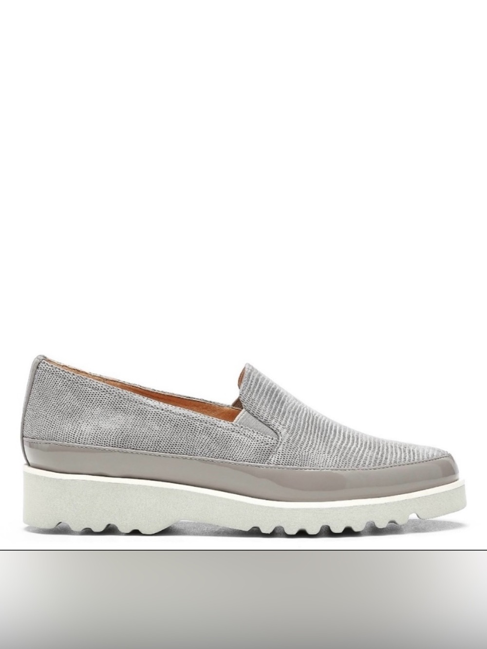 Donald J. Pliner Conner Slip on Loafer/Sneaker, Gray, Size 8M